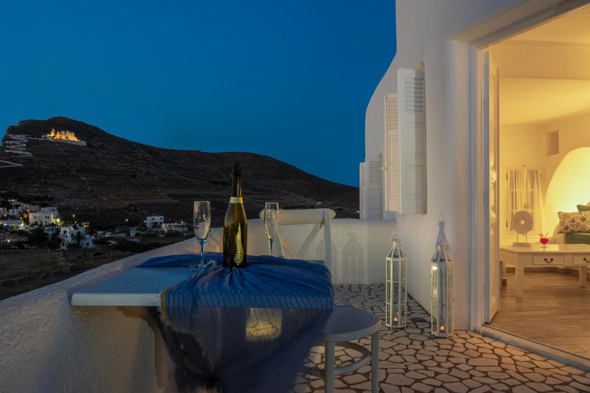 Aspalathras White Hotel Folégandros Kültér fotó